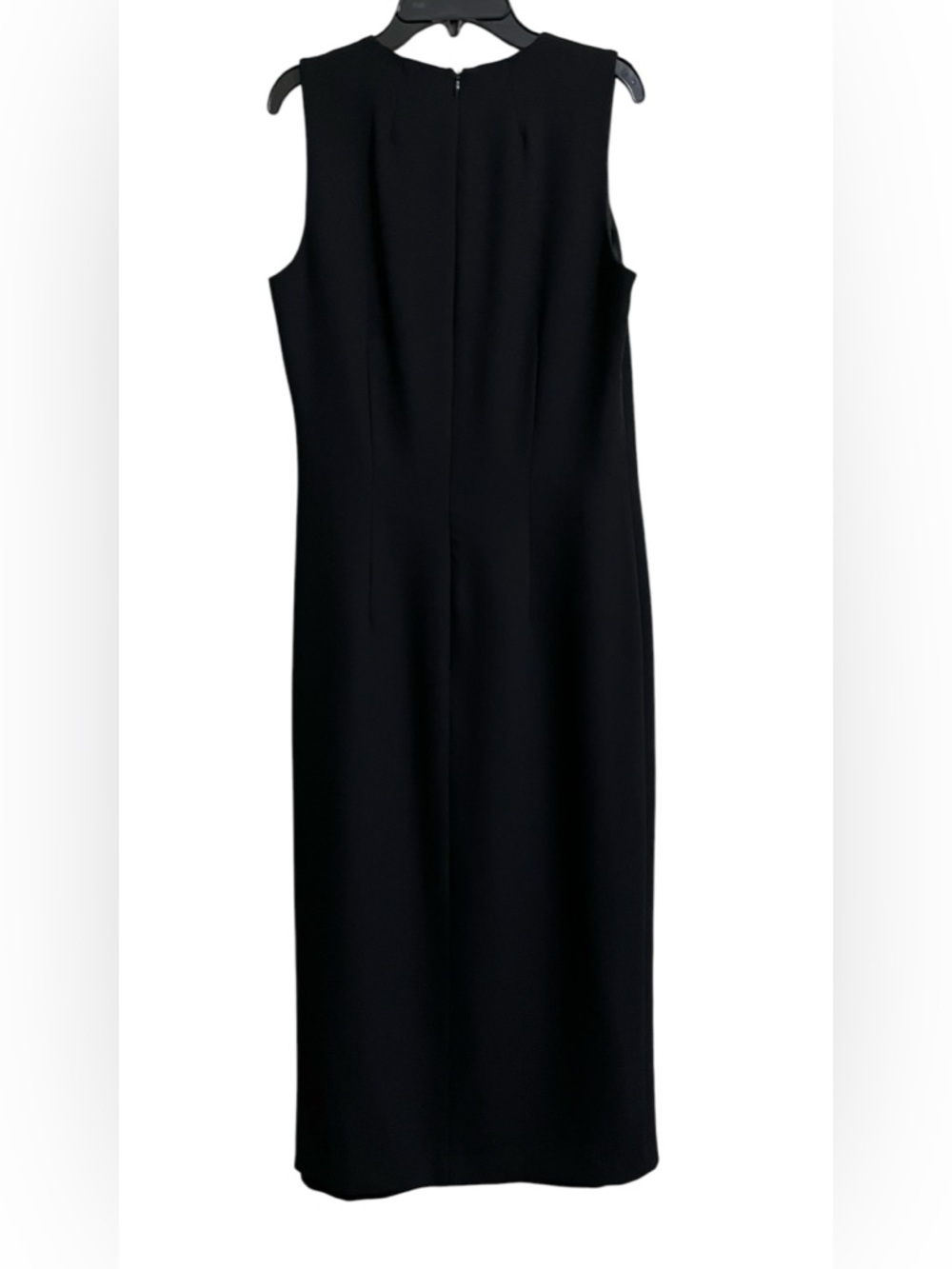 Liz Claiborne Women’s Black A-Line Sleeveless Dress Size 6 Lined - Picture 4 of 8